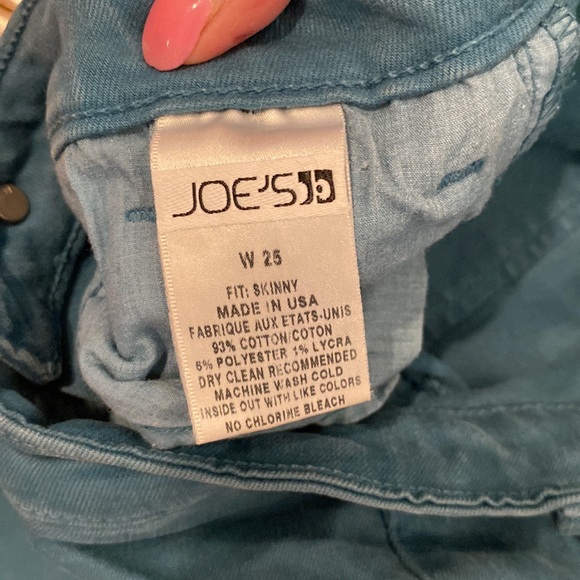 Pretty turquoise Tall Skinny jeans - Picture 6 of 10